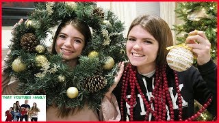 Decorating For Christmas Holiday  That YouTub3 Family [upl. by Pelagi]