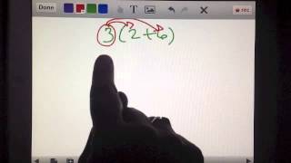 6NS4 Distributive Property [upl. by Waddell]