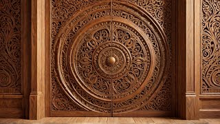 Wooden Front Door Ideas  Entryway Decor Inspiration [upl. by Vins69]