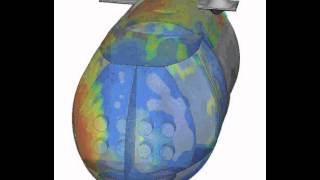 SIMULIA Abaqus Explosion Blast Analysis [upl. by Desimone]