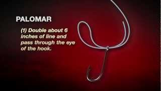 How To Tie The Palomar Knot In 4 easy steps [upl. by Bartholemy]