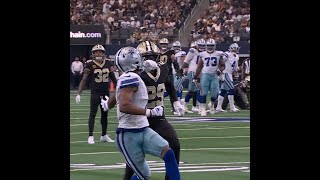 Jalen Tolbert with a spectacular catch for a 39yard Gain vs New Orleans Saints [upl. by Bound821]