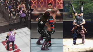 Every DLC Move In The NEW DLC Pack In WWE 2K24 ECW Punk Pack [upl. by Concha]