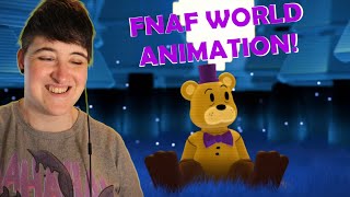 SEE YOU ON THE FLIPSIDE  The Flipside  FNAF World Animation Reaction [upl. by Eniamerej685]