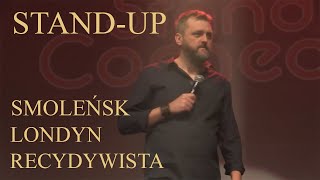 Tomasz Boras  quotSMOLENSK LONDYN RECYDYWISTAquot I STANDUP [upl. by Nilhtac]