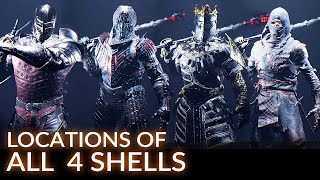 Mortal Shell  Guide to All 4 Shell Locations [upl. by Ronnholm]