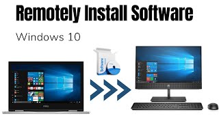 Windows 1011 How To Install Software Remotely [upl. by Eissehc]