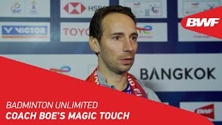 Badminton Unlimited  Coach Boes Magic Touch  BWF 2022 [upl. by Hashum494]