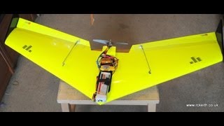 RC Fly Wing made with Hot Wirewire CNC Foam Cutter [upl. by Ahsitneuq]