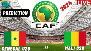 Senegal vs Mali CAF U20 Africa Nations Cup 2025 Qualifier Commentary Score amp Highlights [upl. by Utas114]