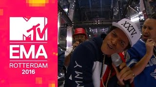 Bruno Mars – 24K Magic from the 2016 MTV EMAs Official Live Performance [upl. by Anelrahc]