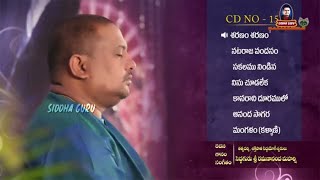 Ninu chudaleka  Shirdi Sai Baba Devotional Songs  Siddhaguru  CD  15  JUKE BOX [upl. by Arndt]