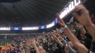 Andonline PO1 Charleroi  Anderlecht Athmosphere during the game [upl. by Ahsemak]