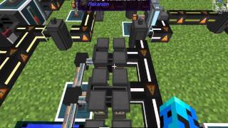 Minecraft Mekanism 5x Ore Processing Demo 1710 Part 3 of 3 [upl. by Aidekal]