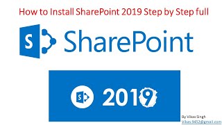 How to Install Microsoft SharePoint 2019 Step by Step full [upl. by Haneen]