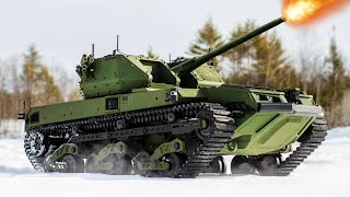 US NEW Unmanned Mini TANK Shocked The World [upl. by Mahoney752]