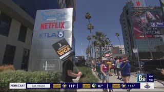 Multiple Las Vegas movie productions halt due to SAGAFTRA strike [upl. by Tehcac]