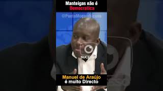 Mnauel de Araujo fala sobre Manteigas araujo manteiga muchanga [upl. by Arres]