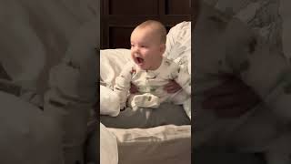 Baby Waking up happy baby family mom dad [upl. by Estevan]