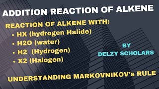 Alkene Addition reaction [upl. by Giana]