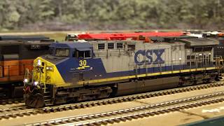 Custom Overland Models CSX CW44AC 30 [upl. by Anawt476]