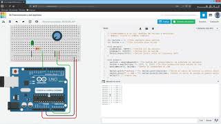 Potenciómetro y Led [upl. by Niwde]