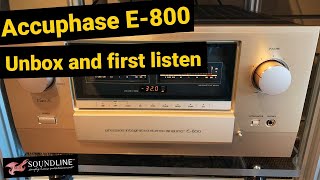 Accuphase E800 Integrated Amplifier  All you will ever need and more [upl. by Ahseinod]