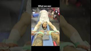 Our POV doing gymnastics 😂 gymnastics gymnast sports olympics flip pov lol [upl. by Ynomrah]