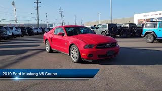 2010 Ford Mustang V6 Coupe Cleveland Brunswick Parma Medina North Olmstead [upl. by Schechter148]