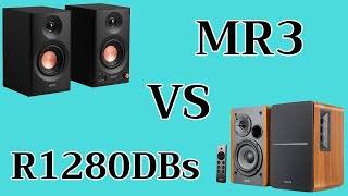 Edifier MR3 VS Edifier R1280DBs [upl. by Ingaberg]