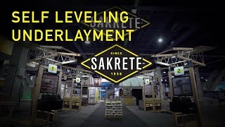 Sakrete  Self Leveling Underlayment [upl. by Kcuhc]