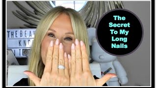 My Long Nails Secret  Nadine Baggott [upl. by Walczak6]