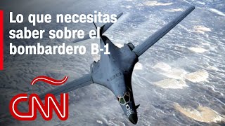 Los detalles del bombardero B1 usado por EEUU en el ataque a objetivos en Iraq y Siria [upl. by Diao639]