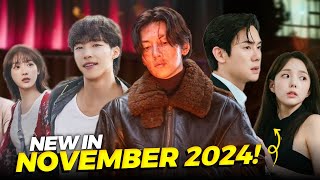 10 New Exciting Korean Dramas To Watch In November 2024 Full List [upl. by Gnart]