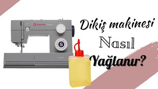 Dikiş makinası nasıl yağlanır Bilmeniz gerekenler bu videoda Singer heavy duty 6335M [upl. by Lilybelle]