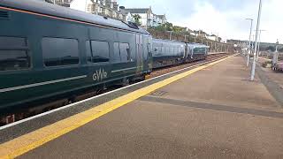 Class 158 GWR Service Departing Penzance [upl. by Mahsih]