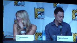 The Big Bang Theory 2010 San Diego ComicCon Panel  Part 27 [upl. by Ellingston]