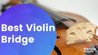 Best Violin Bridge Things you need to know when choosing a violin bridge 最好的小提琴琴桥 [upl. by Datnow]