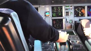 HD NEW A321 Cockpit Takeoff Lufthansa at Frankfurt Airport [upl. by Arva]