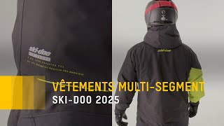 Vêtements de motoneige multisegment SkiDoo 2025 [upl. by Omissam]