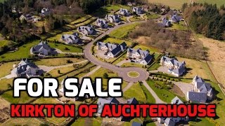 5 Braeside Auchterhouse Property for Sale Drone Aerial Views [upl. by Llekcm583]