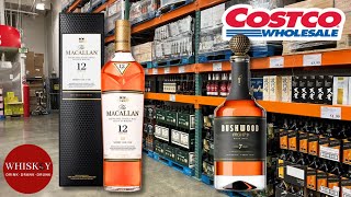 Costco Whiskey Wanders Los Angeles The Macallan 12 Sherry Oak Cask amp Bushwood 7 Single Barrel [upl. by Letnom26]