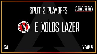 EXolos LAZER  SA  ALGS Y4 Split 2 Playoffs  B vs C  Groups Stage  08302024 [upl. by Artim734]