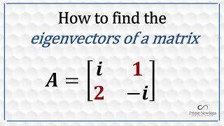 Complex eigenvectors [upl. by Troth]