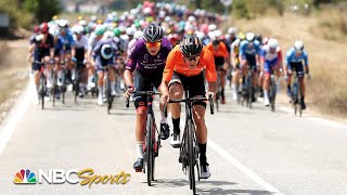 Vuelta a España 2021 Stage 6 extended highlights  Cycling on NBC Sports [upl. by Buonomo]