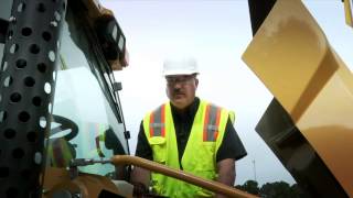 Daily Fluid Checks for the Cat® 416F 420F and 430F Backhoe Loaders [upl. by Irma]