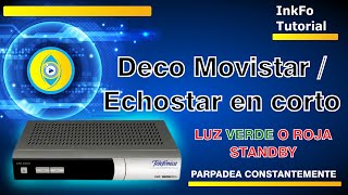 😭Reparación de Decodificador en corto  Movistar Tv  Telefónica  Echostar   Standby parpadea [upl. by Dore]