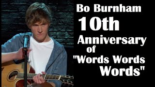 Bo Burnham  10th Anniversary of “Words Words Words”  Compilation [upl. by Ennairda]