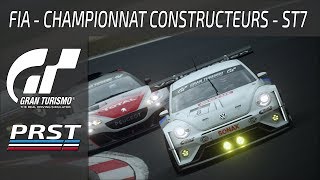 GRAN TURISMO SPORT ST7 CHAMPIONNAT FIA DES CONSTRUCTEURS  MON AMI LE RUSSE [upl. by Leroi486]