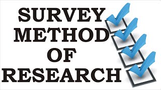 Survey Method of Research  Techniques of Research  Research Methodology  Law Guru [upl. by Anileh602]